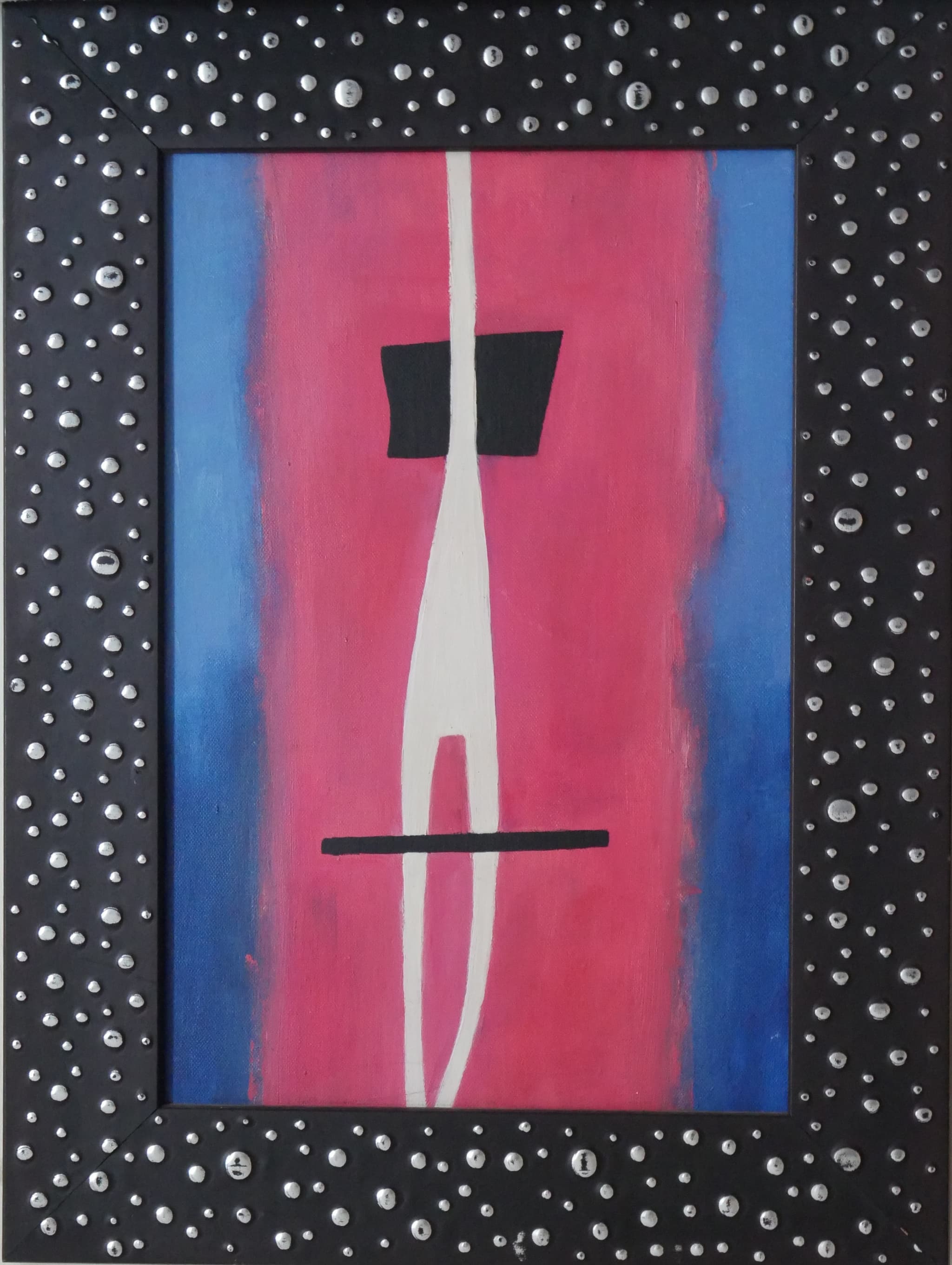 Cosmos - Acrylic on canvas, framed - 50 x 65 cm