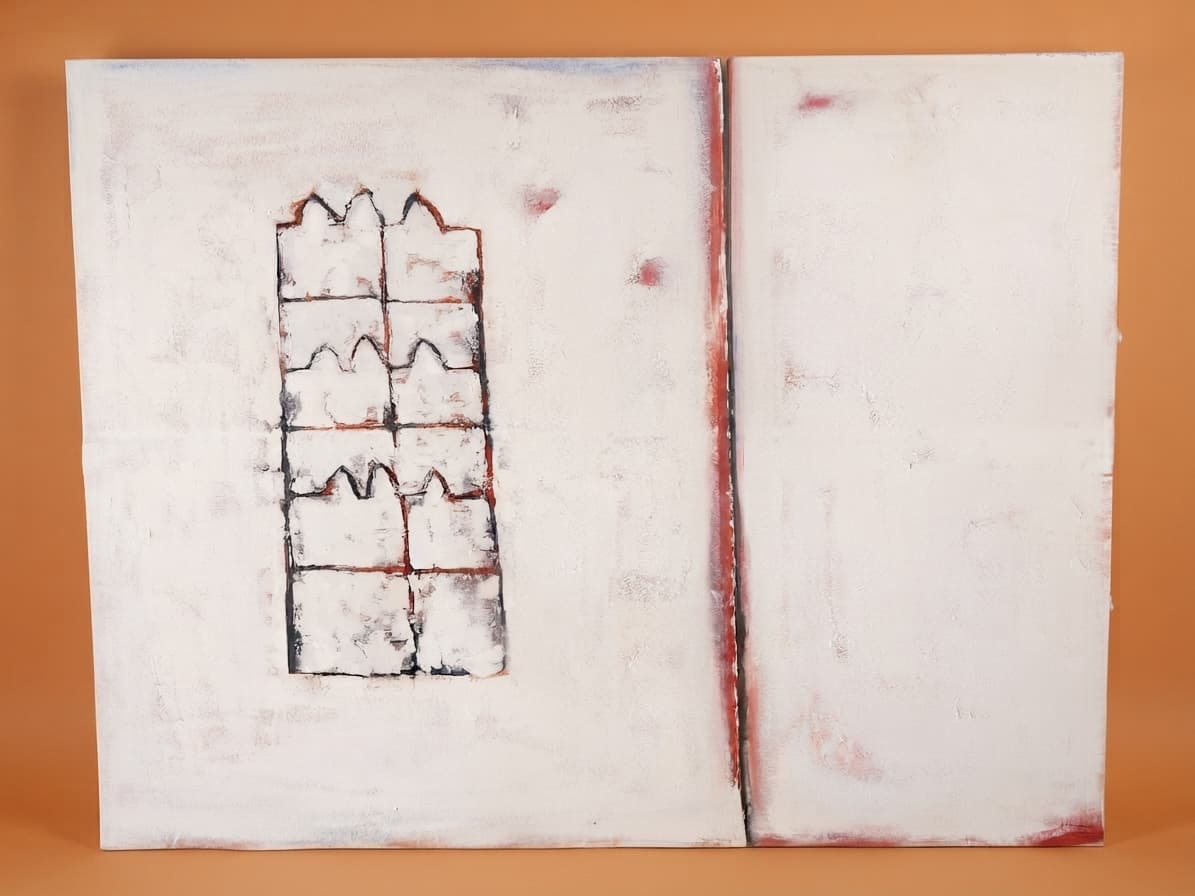 Castillo - Acrílico sobre lienzo  - 150 x 116 cm