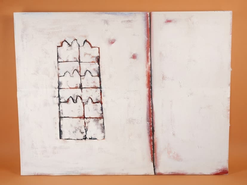 Castillo - Acrílico sobre lienzo  - 150 x 116 cm