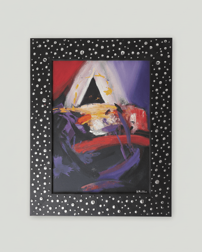 Pirámide de Luz - Acrylic on canvas - 65 x 50 cm