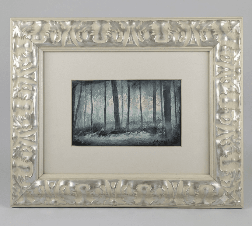 Bosque Acuarela - Acuarela sobre papel - 51 x 42 cm