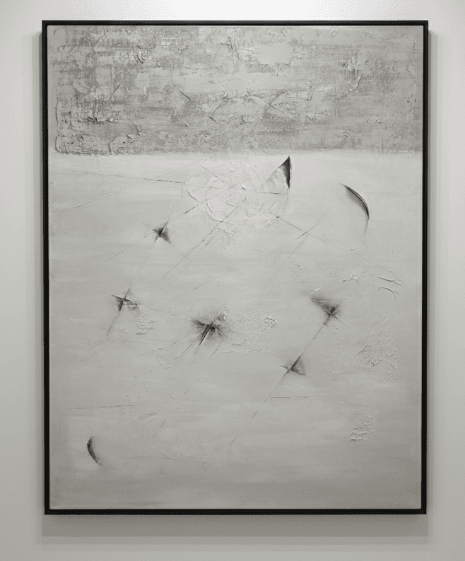 Metamorfosis Textural - Óleo sobre lienzo, enmarcado - 170 x 130 cm